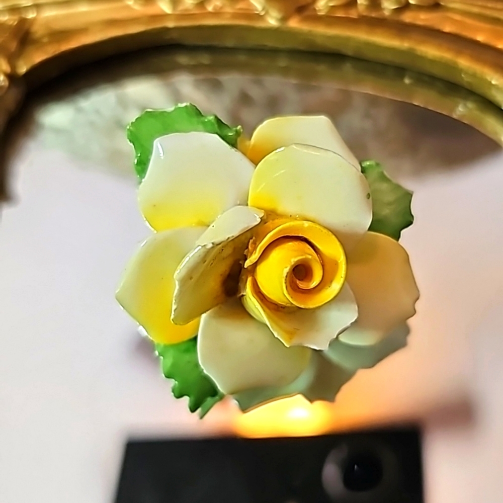 Royal Adderley Rose Brooch